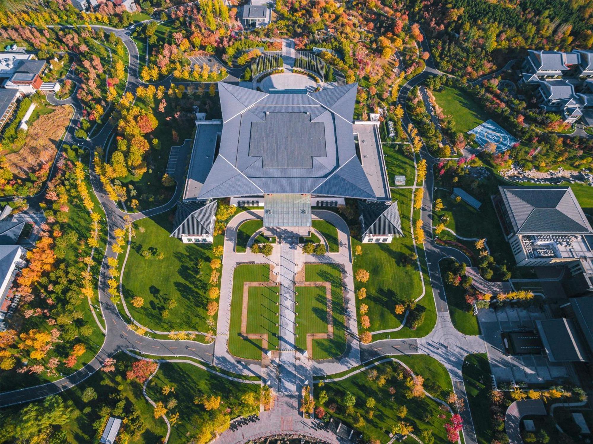 Yanqi Hotel, Managed By Kempinski Huairou Exterior foto